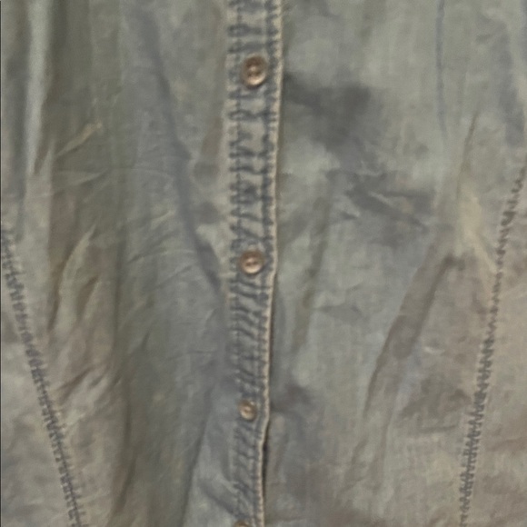 J. Jill Blue Denim Shirt HTF rare - Picture 4 of 6